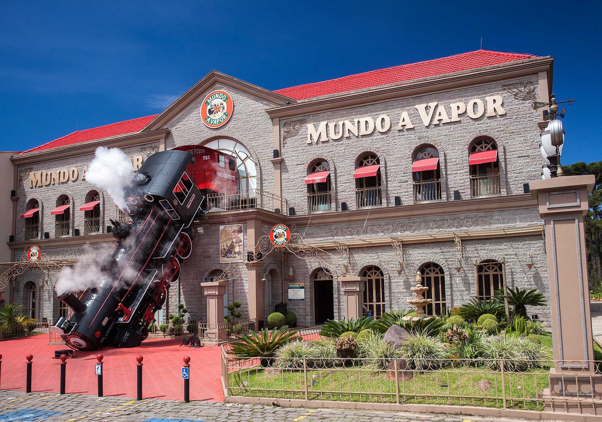 Imagem de referência relacionada a Mundo a Vapor, item descrito como museu em Canela, Brasil