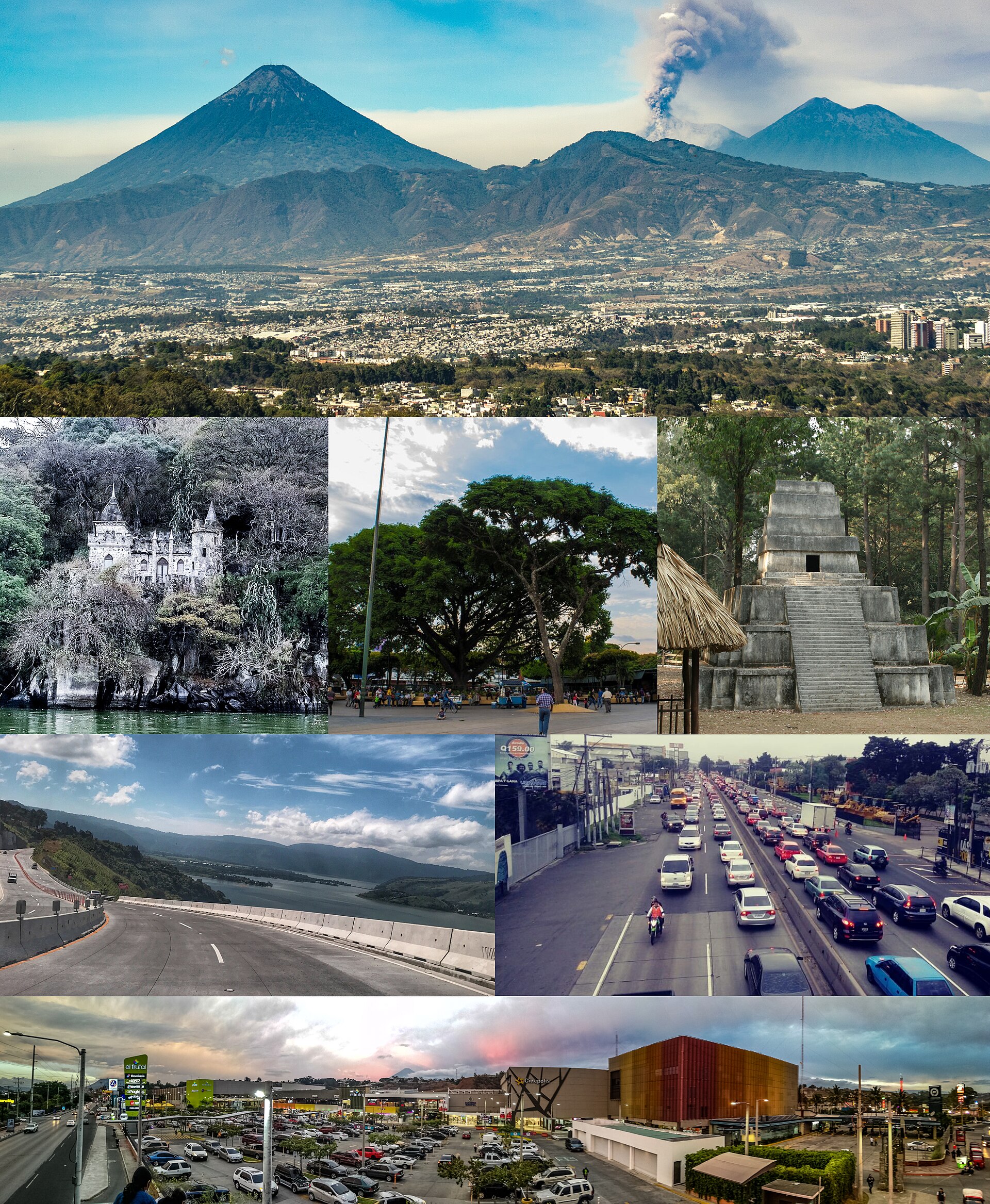 Imagem de referência relacionada a Villa Nueva, item descrito como cidade na Guatemala, Guatemala