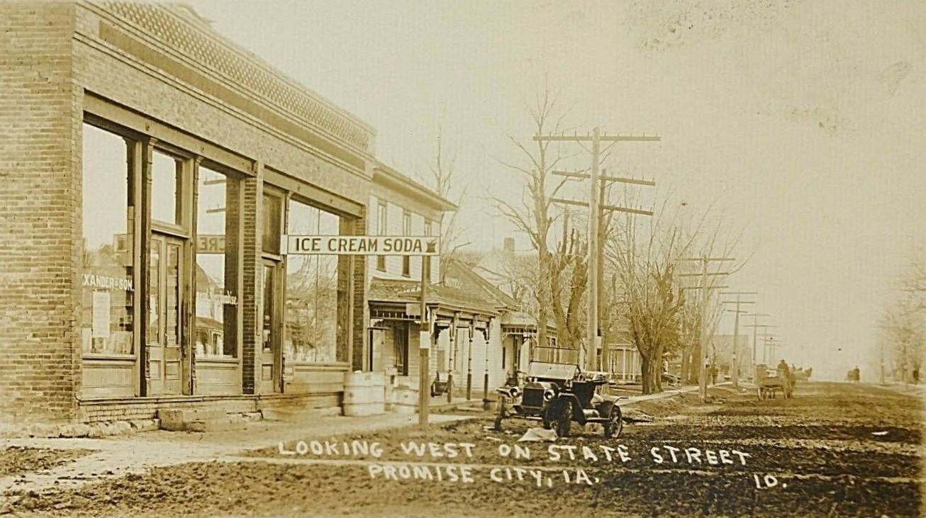 Imagem de referência relacionada a Promise City, item descrito como cidade em Iowa, Estados Unidos