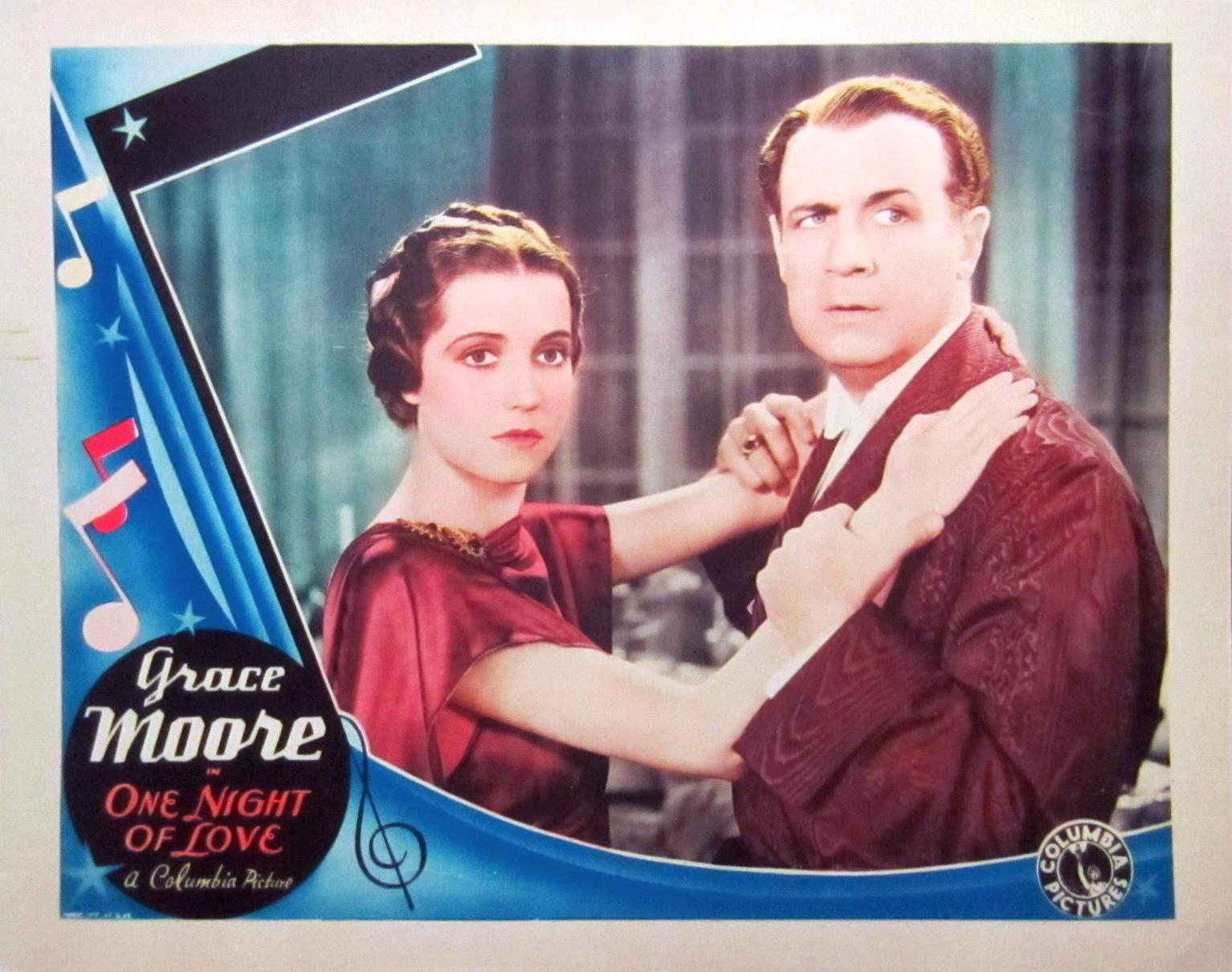 Imagem de referência relacionada a Uma Noite de Amor, item descrito como filme de 1934 dirigido por Victor Schertzinger